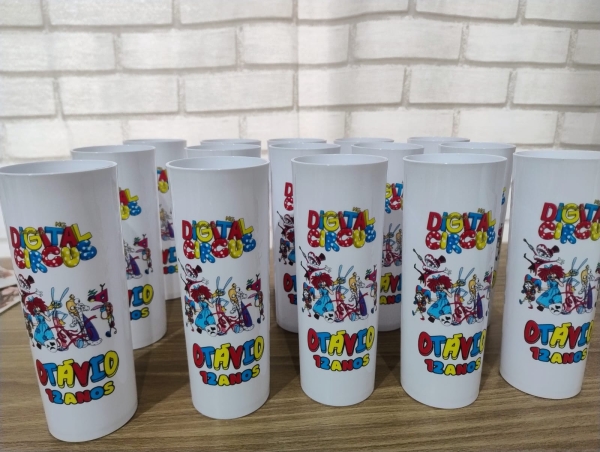Copo Long Drink Acrílico Personalizado